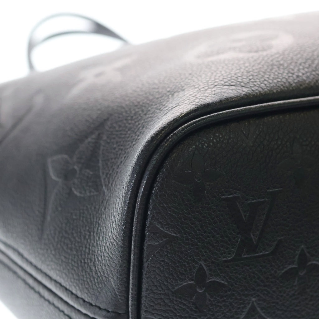 LOUIS VUITTON(ルイヴィトン) モノグラム アンプラント ネヴァーフルMM トートバッグ ハンドバッグ ブラック レザー M45685 ゴールド金具 レディース