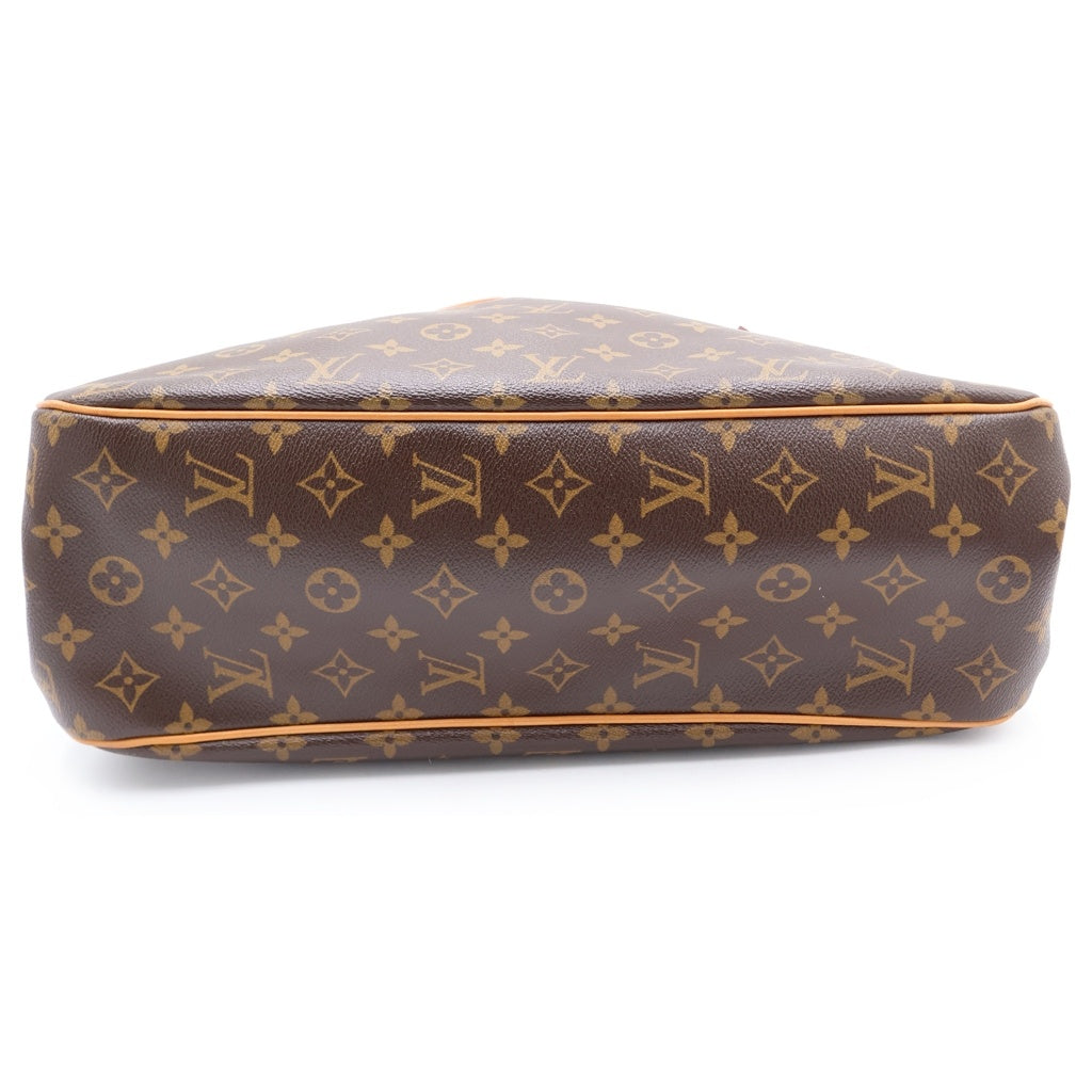 LOUIS VUITTON(ルイヴィトン) モノグラム バティニョール オリゾンタル ハンドバッグ トートバッグ ブラウン PVCレザー M51154 ゴールド金具 レディース