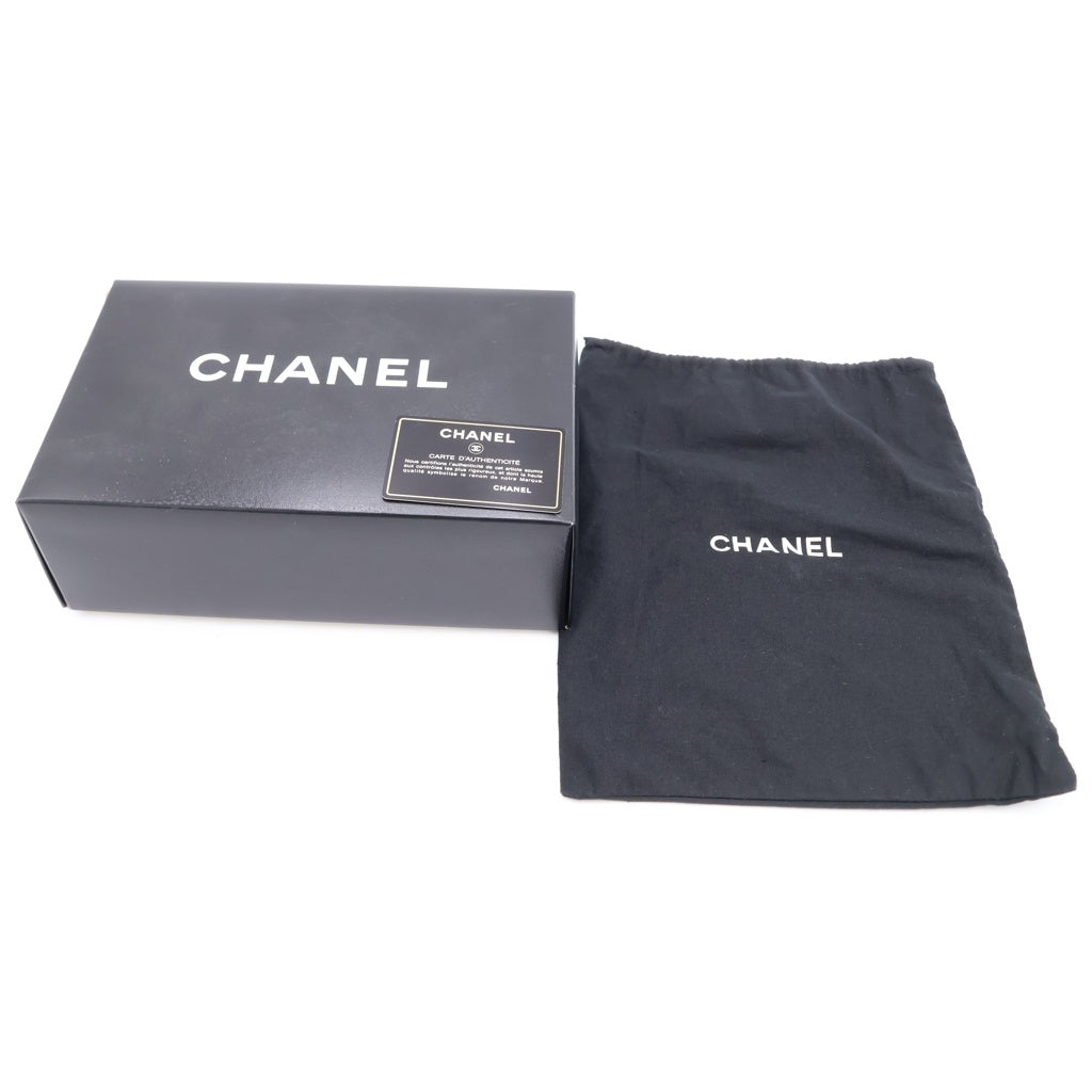 CHANEL(シャネル) ココマーク ミニ マトラッセ17 キャビアスキン ゴールド金具 チェーンショルダーバッグ ブラック A35200 レディース