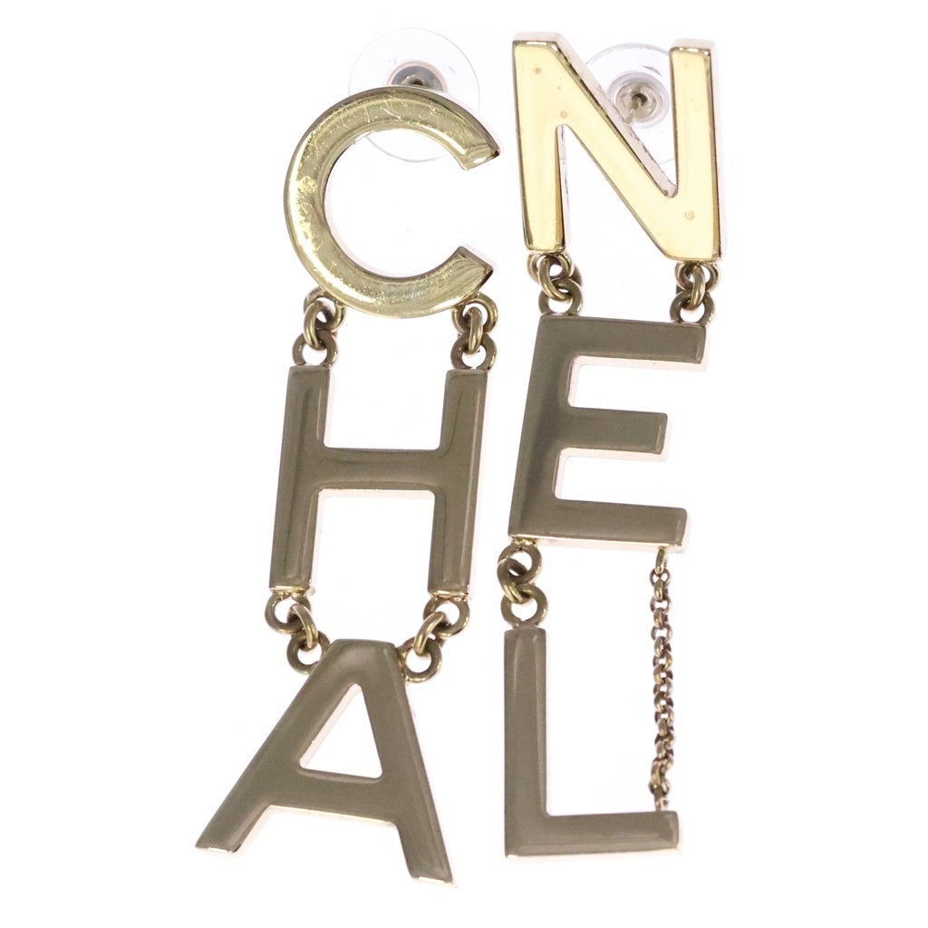 CHANEL(シャネル) CHANELモチーフ チェーンピアス ゴールド レディース