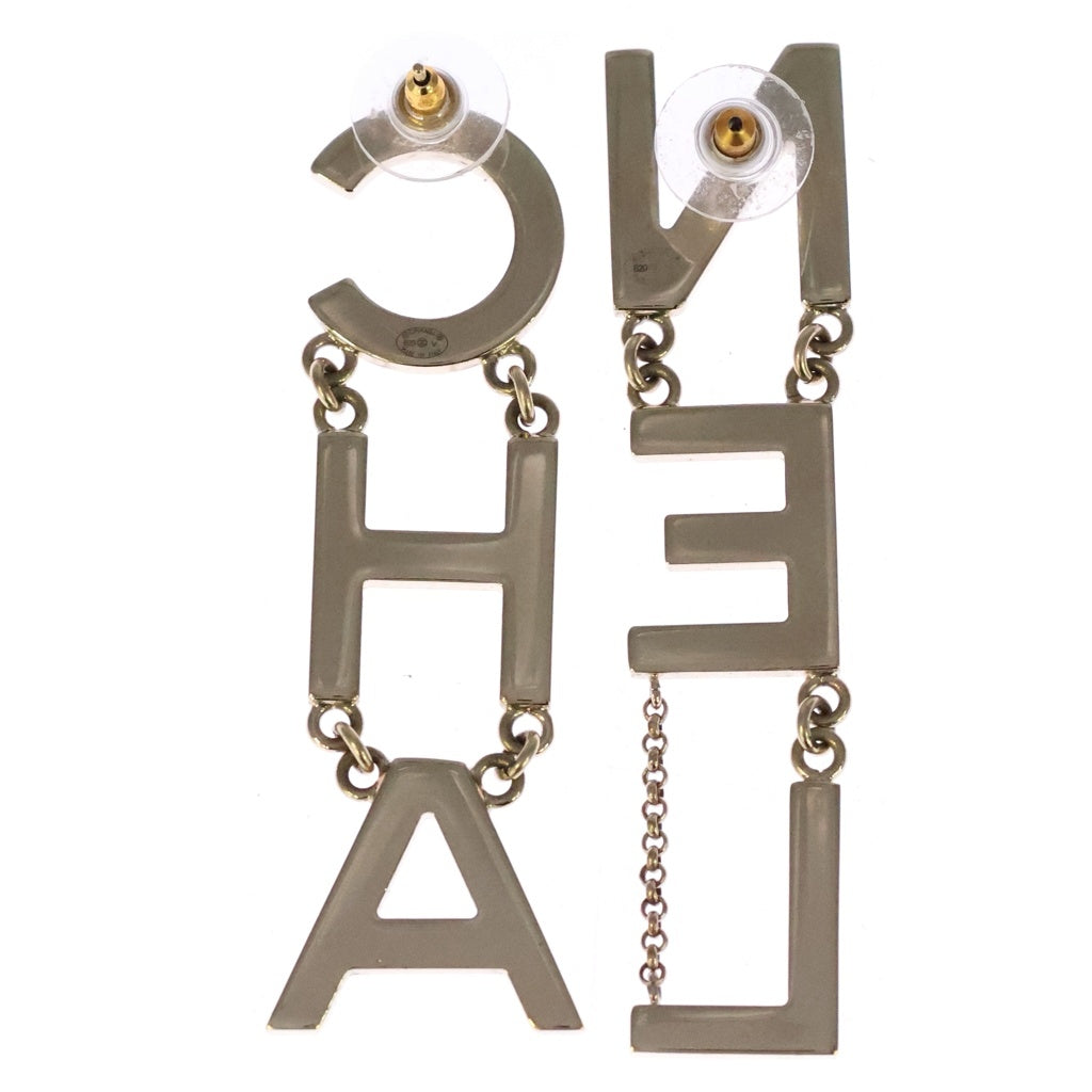 CHANEL(シャネル) CHANELモチーフ チェーンピアス ゴールド レディース
