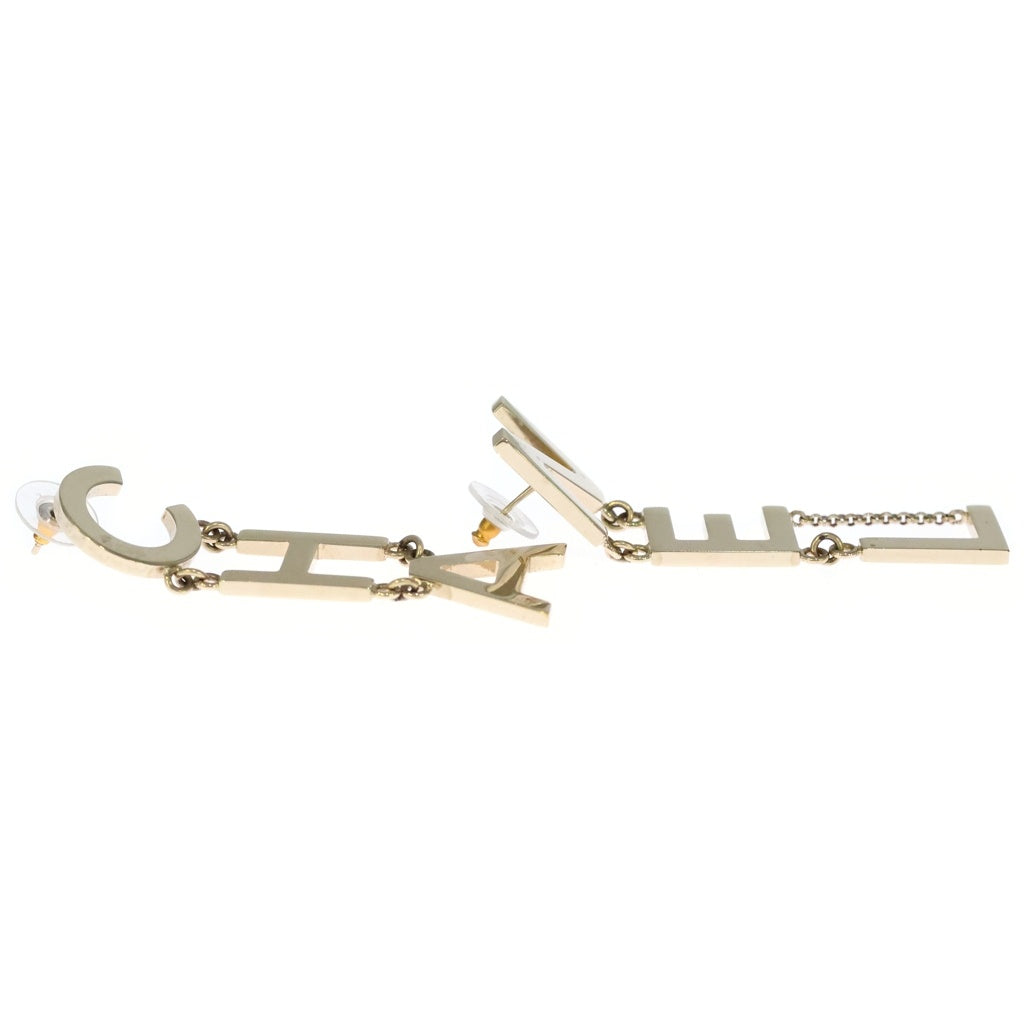 CHANEL(シャネル) CHANELモチーフ チェーンピアス ゴールド レディース