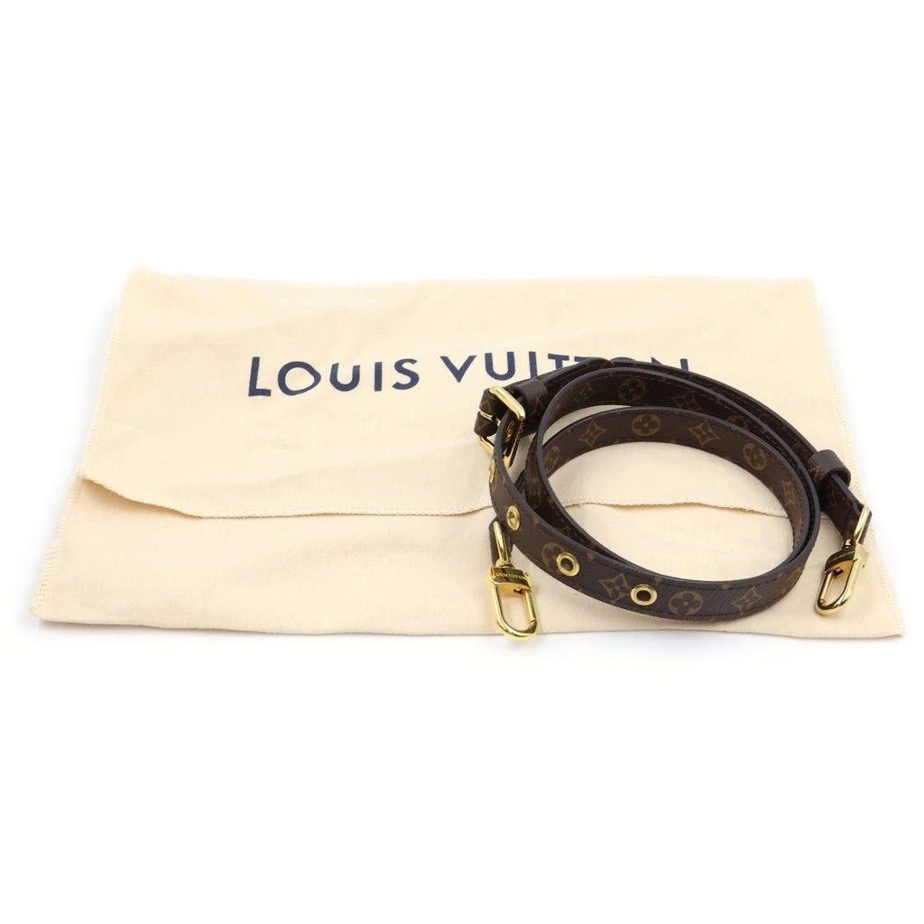 LOUIS VUITTON(ルイヴィトン) モノグラム サックプラBB PVC レザー 2WAY ハンド ショルダーバッグ ブラウン M45847 レディース