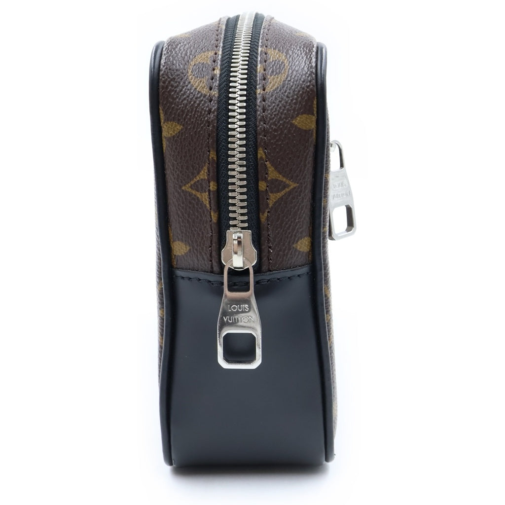 LOUIS VUITTON(ルイヴィトン) モノグラムマカサー ポシェット・カサイ PVC レザー クラッチバッグ セカンドバッグ ポーチ ブラウン M42838 レディース