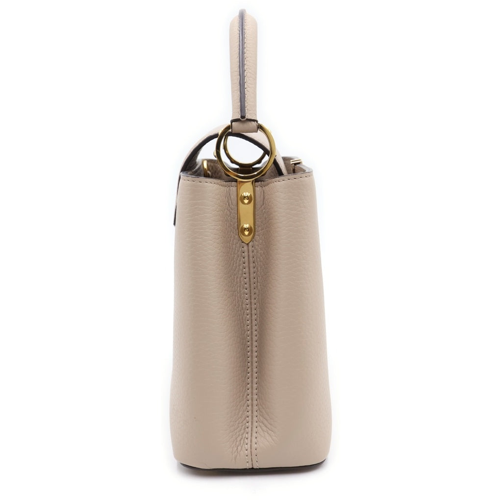 LOUIS VUITTON(ルイヴィトン) カプシーヌBB ガレ トリヨンレザー 2WAY ハンド ショルダー バッグ ゴールド金具 ベージュ M24736 レディース