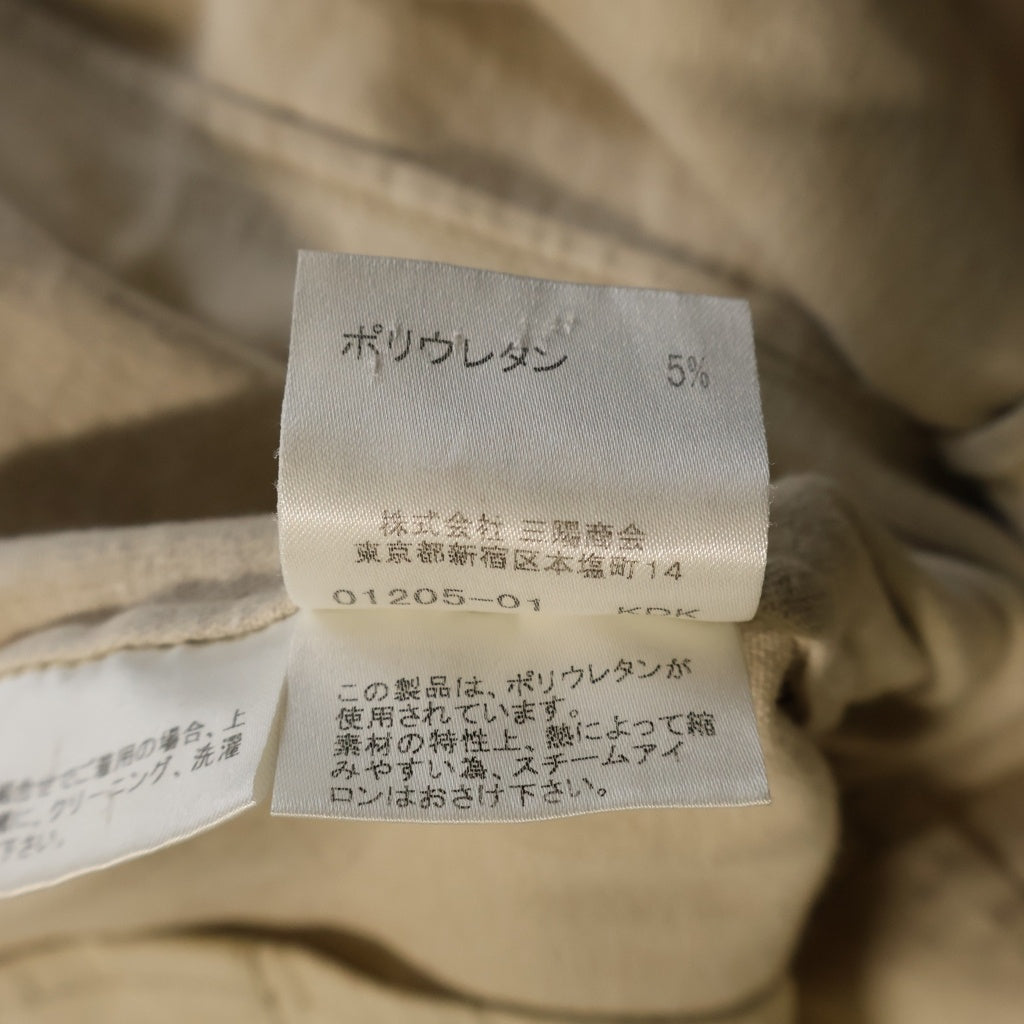 BURBERRY LONDON(バーバリーロンドン) コットンデニムジャケット スナップボタン コットン ポリウレタン アイボリー FCB77-464 レディース