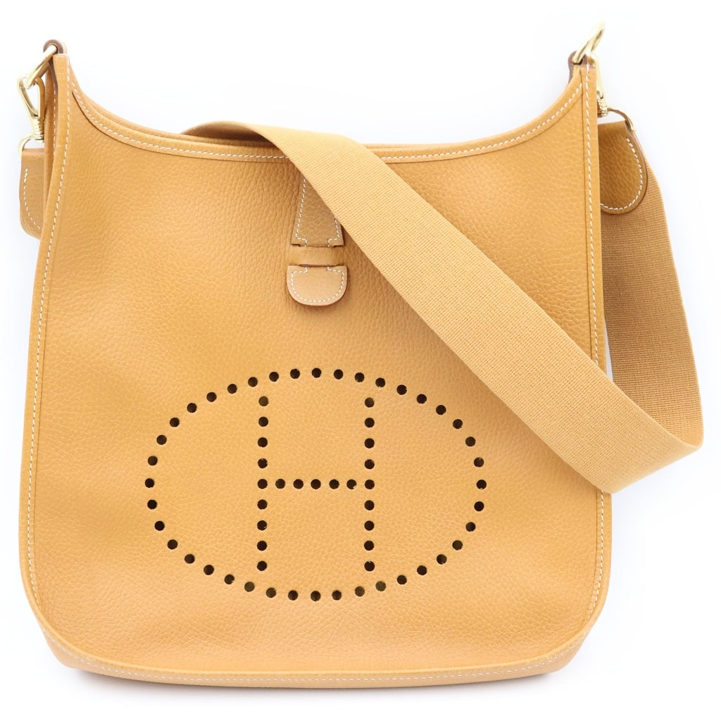 HERMES(エルメス) エブリン1GM ショルダーバッグ エバーカラー ゴールド ゴールド金具 □B刻印 レディース
