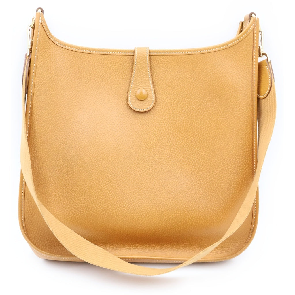 HERMES(エルメス) エブリン1GM ショルダーバッグ エバーカラー ゴールド ゴールド金具 □B刻印 レディース