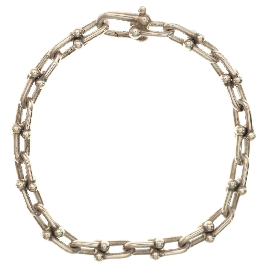 TIFFANY & Co.(ティファニー) ハードウェア スモールリンク ブレスレット SV925 シルバー 17.2g レディース