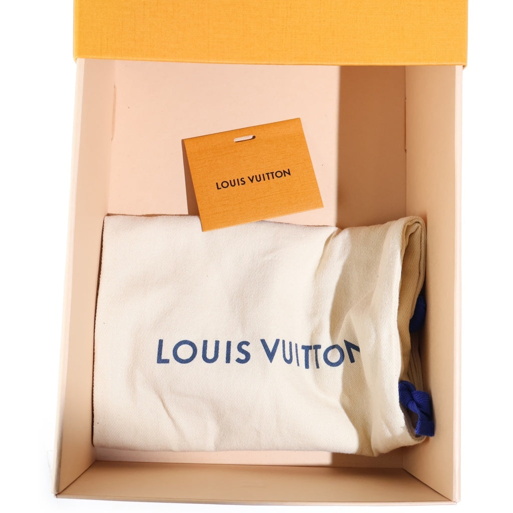 LOUIS VUITTON(ルイヴィトン) モノグラム タイムアウトライン ローカットスニーカー アイボリー×ブラウン PVC×レザー NV0241 レディース