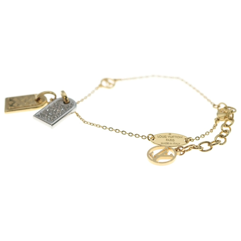 LOUIS VUITTON(ルイヴィトン) プレシャス ナノグラム ブラスレ ブレスレット ゴールド/シルバー M00579 レディース