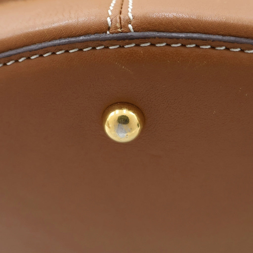 LOEWE(ロエベ) アントン ボディバッグ スリングバッグ レザー ブラウン レディース