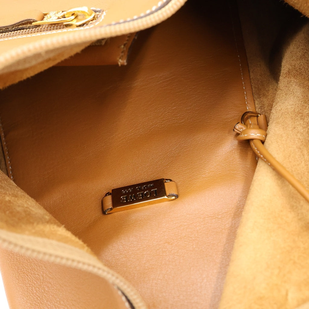 LOEWE(ロエベ) アントン ボディバッグ スリングバッグ レザー ブラウン レディース