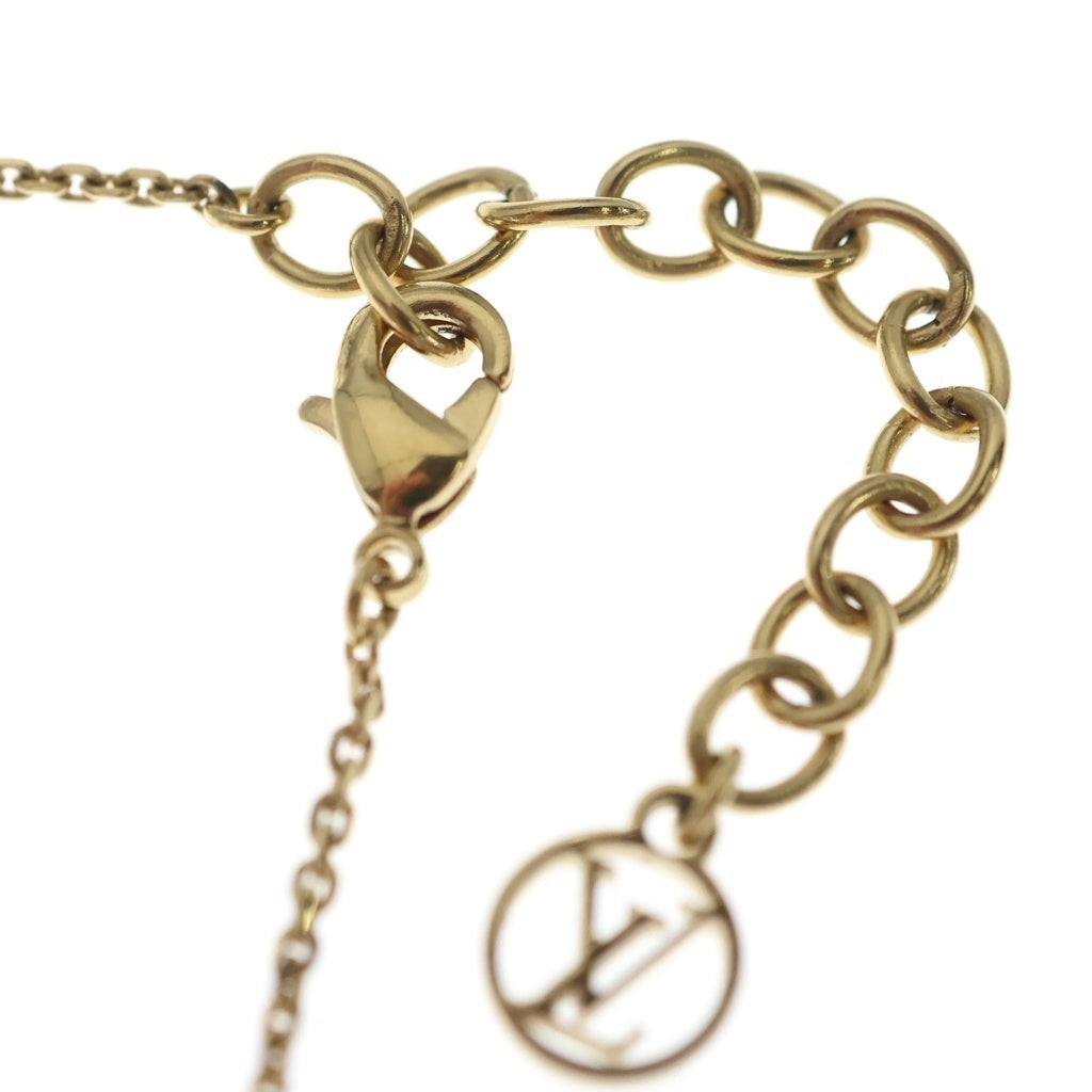 LOUIS VUITTON(ルイヴィトン) モノグラム ブレスレット・プティ ルイ メッキ ゴールド チェーン M00374 レディース