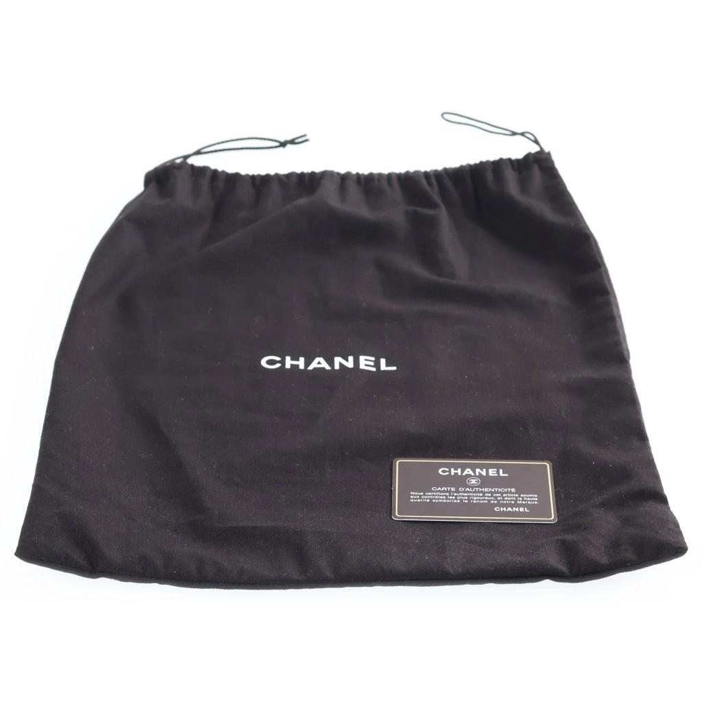 CHANEL(シャネル) カンボン スモール ラムスキン シルバー金具 トートバッグ ハンドバッグ 9番台 ホワイト/ブラック A25166 レディース