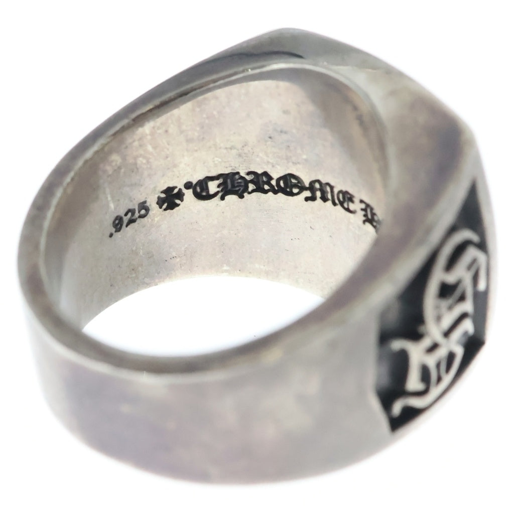 CHROME HEARTS(クロムハーツ) LG CHAMPION ラージチャンピオン PAVE ダイヤ リング シルバー
