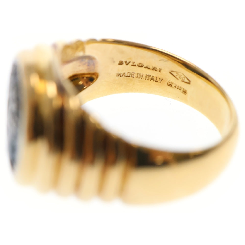 BVLGARI(ブルガリ) モネーテ コイン リング 750 YG イエローゴールド 約10.5号 指輪 ジュエリー アクセサリー