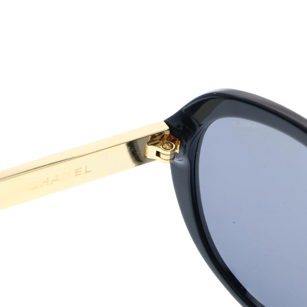 CHANEL(シャネル) ココマーク サングラス ブラック ゴールド金具 5269-A アイウェア