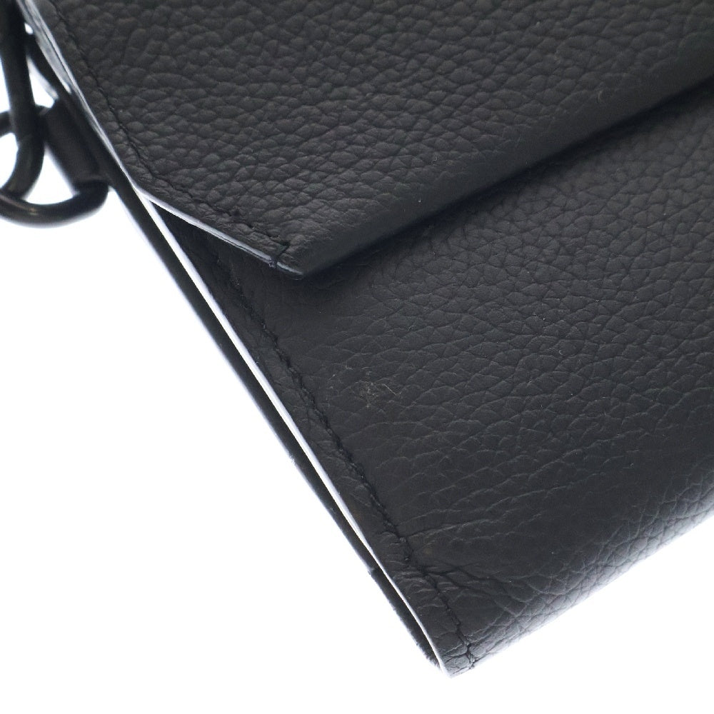 LOUIS VUITTON(ルイヴィトン) アエログラム ジッピーウォレット 長財布 黒 レザー ラウンドファスナー RFID M69831