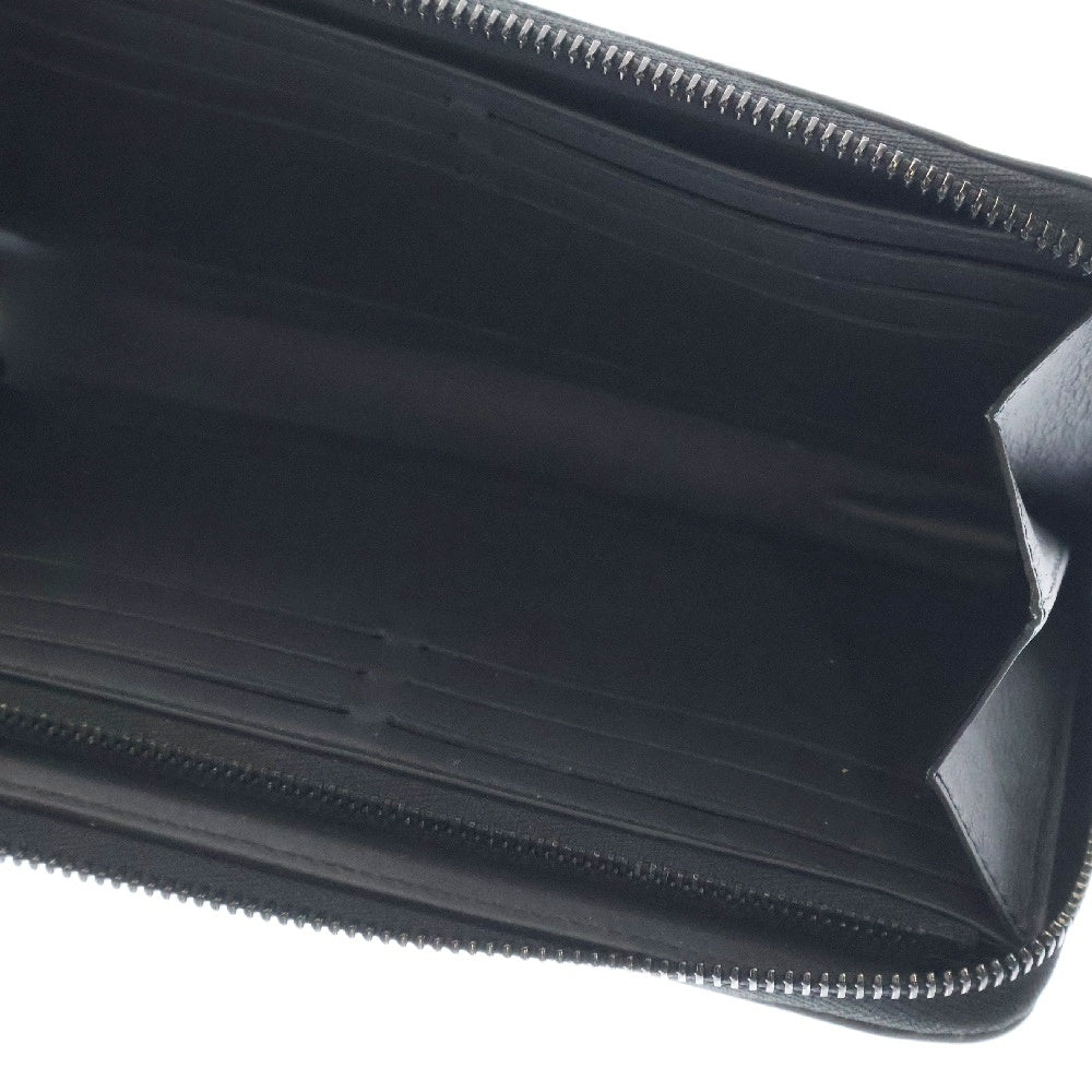 LOUIS VUITTON(ルイヴィトン) アエログラム ジッピーウォレット 長財布 黒 レザー ラウンドファスナー RFID M69831