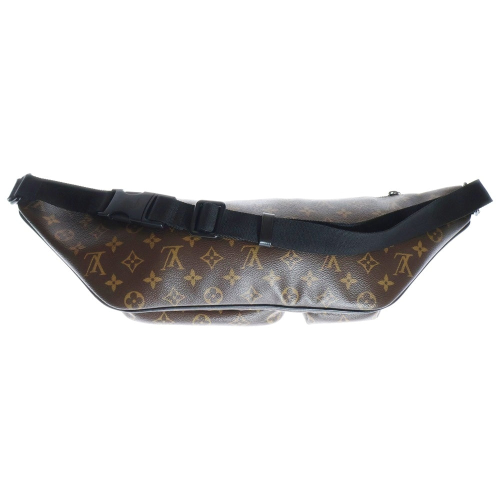 LOUIS VUITTON(ルイヴィトン) モノグラムマカサー クリストファーバムバッグ ウエストバッグ ボディバッグ ブラウン ブラック金具 M45337