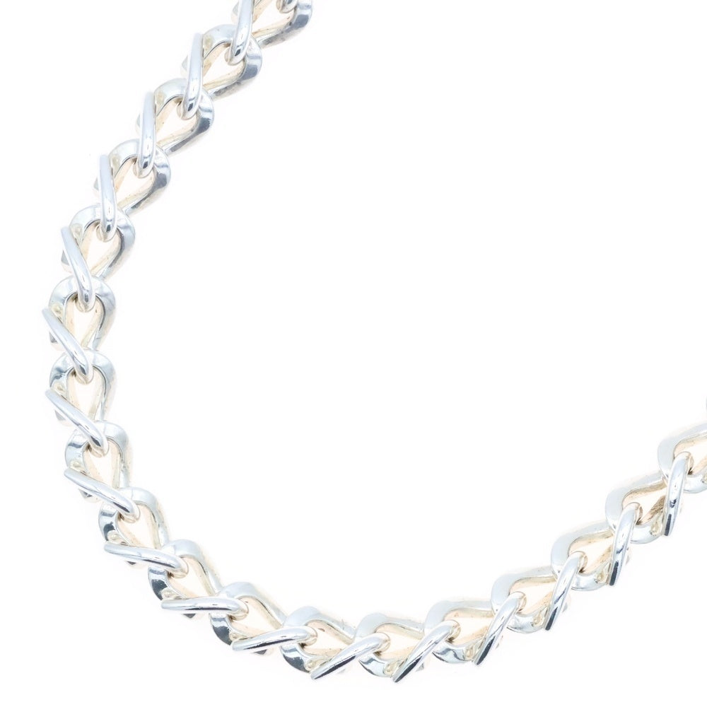 TIFFANY&Co(ティファニー) SS MDLNK FORGE POLNL フォージミディアムリンク チェーンネックレス シルバー