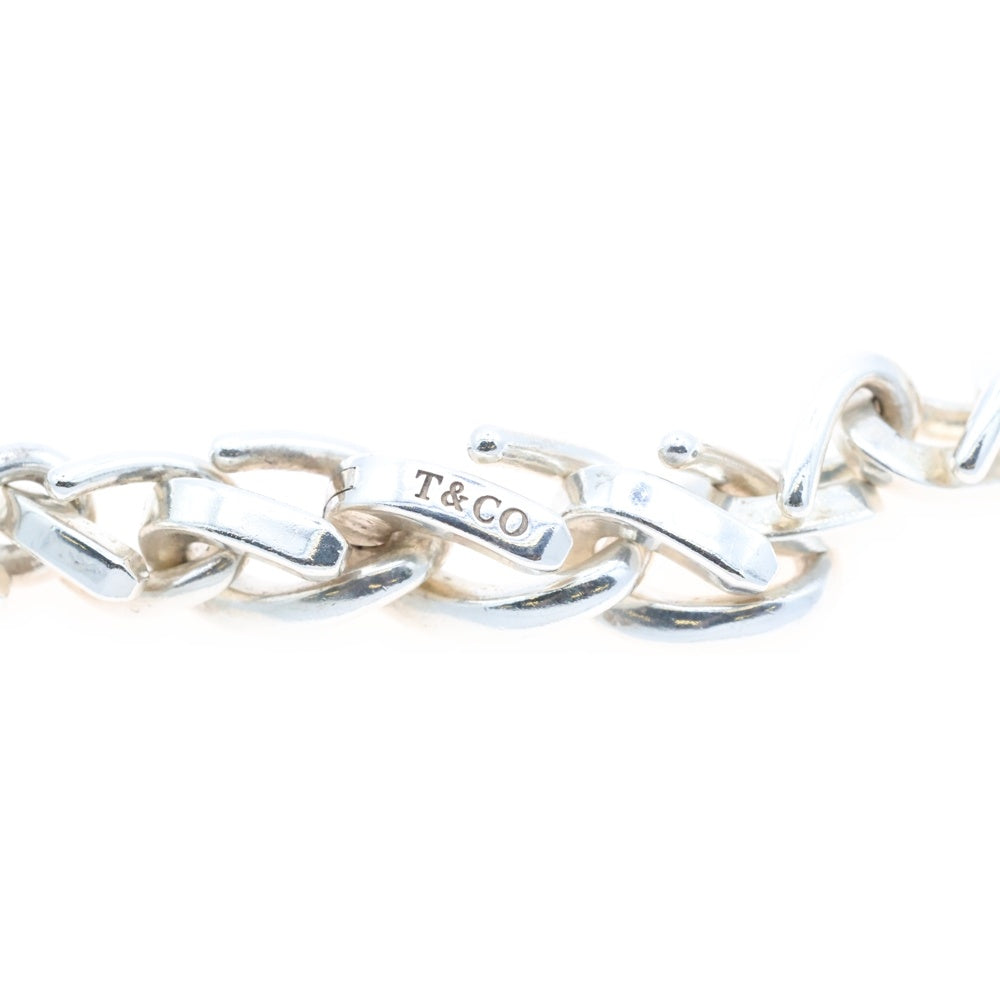 TIFFANY&Co(ティファニー) SS MDLNK FORGE POLNL フォージミディアムリンク チェーンネックレス シルバー