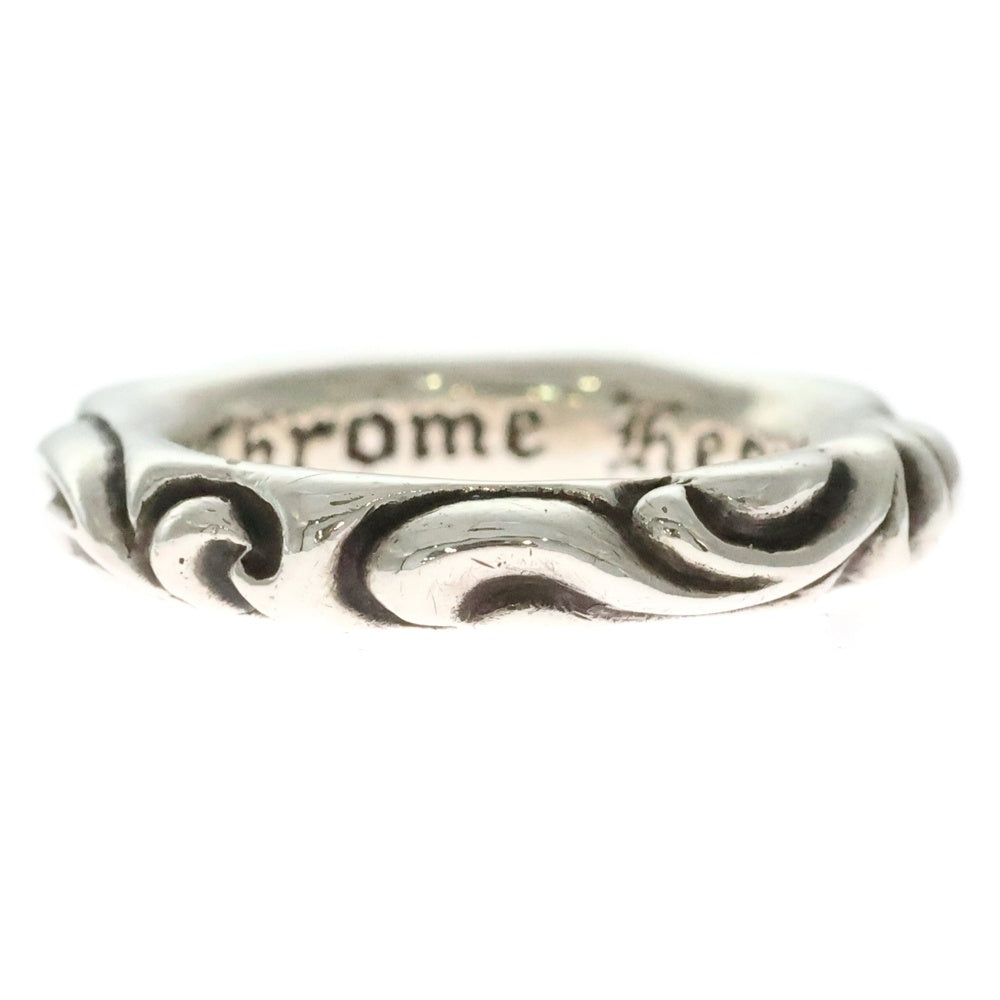 CHROME HEARTS(クロムハーツ) SCRL BAND スクロールバンド リング シルバー BCA351