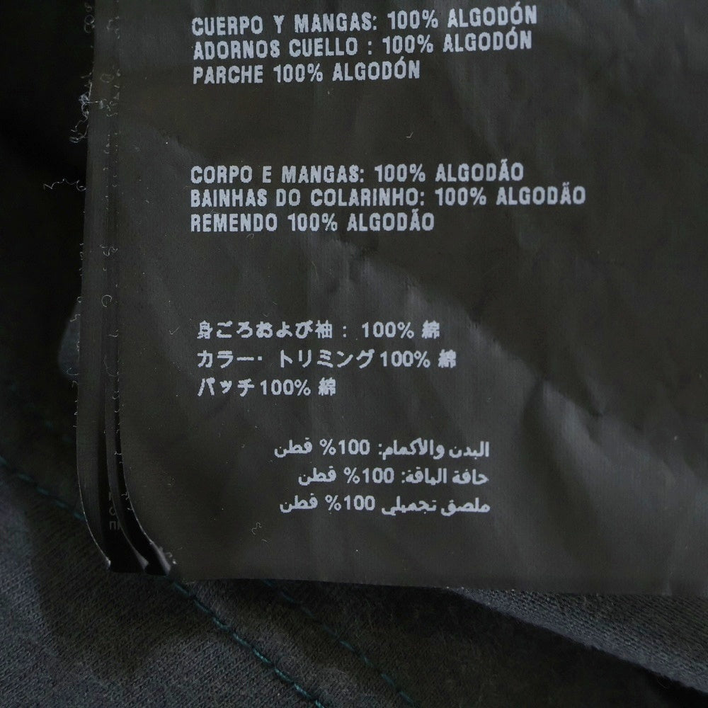 PRADA(プラダ) プラダ 半袖Tシャツ Sサイズ グリーン×ブラック