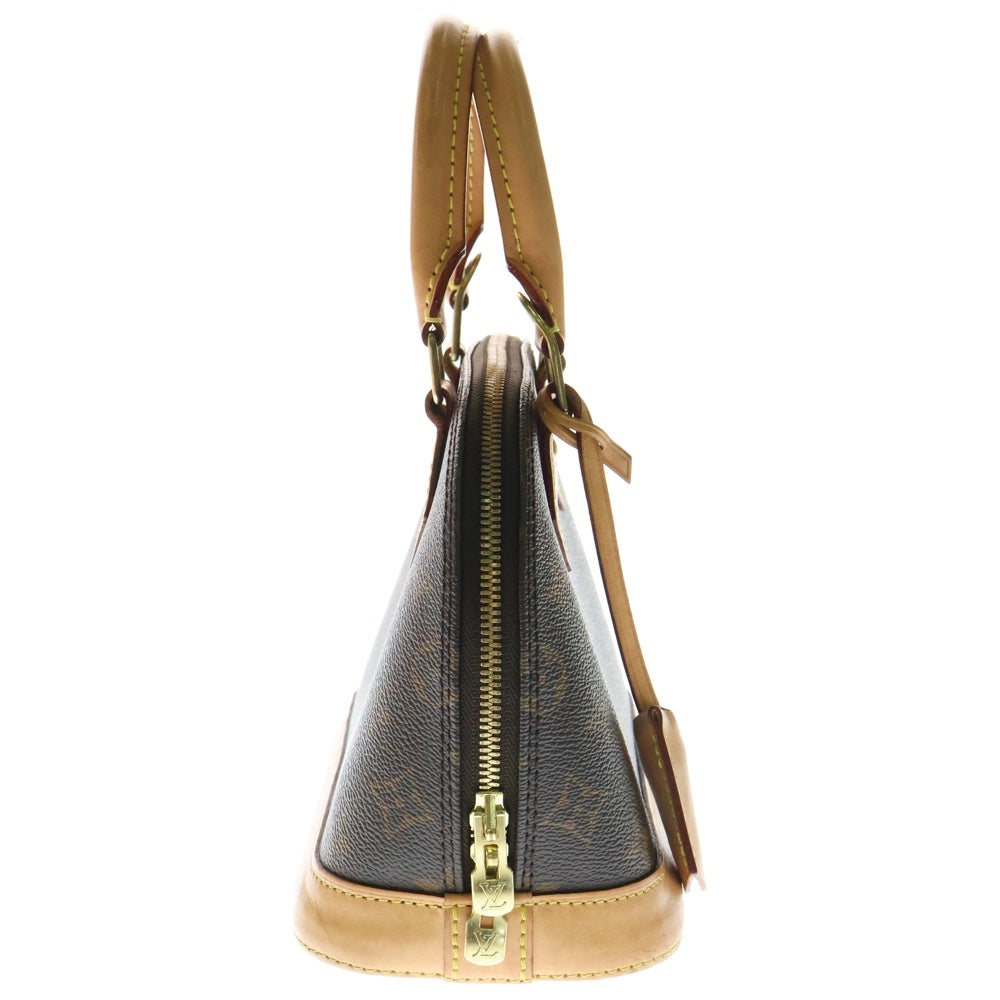 LOUIS VUITTON(ルイヴィトン) モノグラム アルマBB 2WAYバッグ ショルダーバッグ ハンドバッグ ブラウン ゴールド金具 レザー×PVC M46990