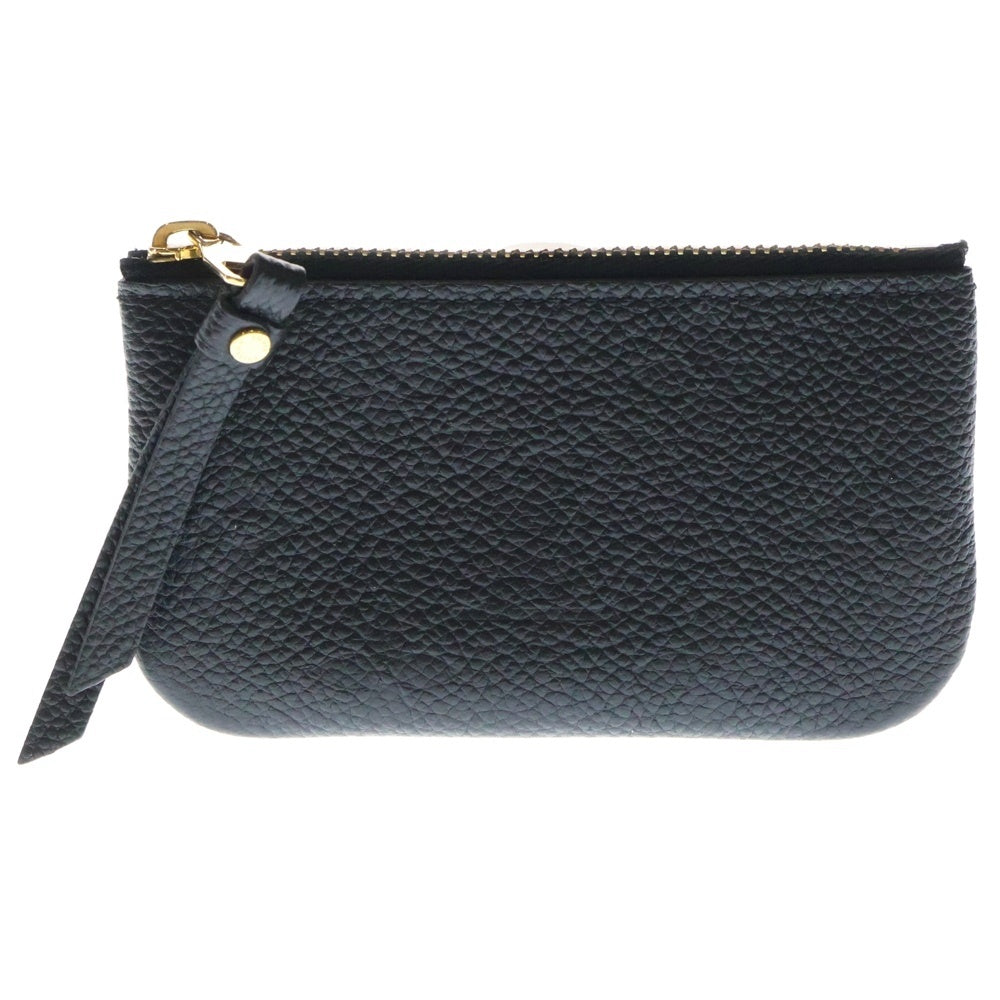 LOUIS VUITTON(ルイヴィトン) モノグラムアンプラント ポシェットクレ ポーチ バッグチャーム 小物入れ ゴールド金具 ブラック レザー M80879