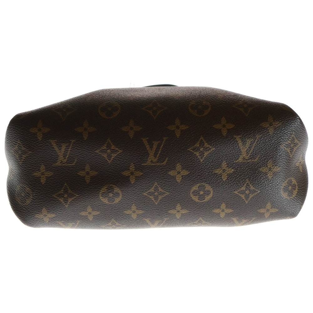 LOUIS VUITTON(ルイヴィトン) モノグラム フラワージップド トートPM ブラウン PVCレザー ハンドバッグ N44351