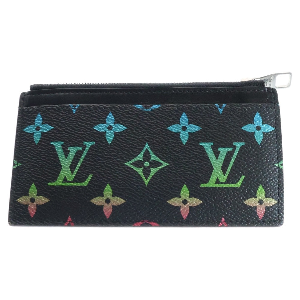LOUIS VUITTON(ルイヴィトン) モノグラムグラデーション コインカードホルダー フラグメントケース カードケース 小銭入れ ブラック レザー PVC シルバー金具 M14261
