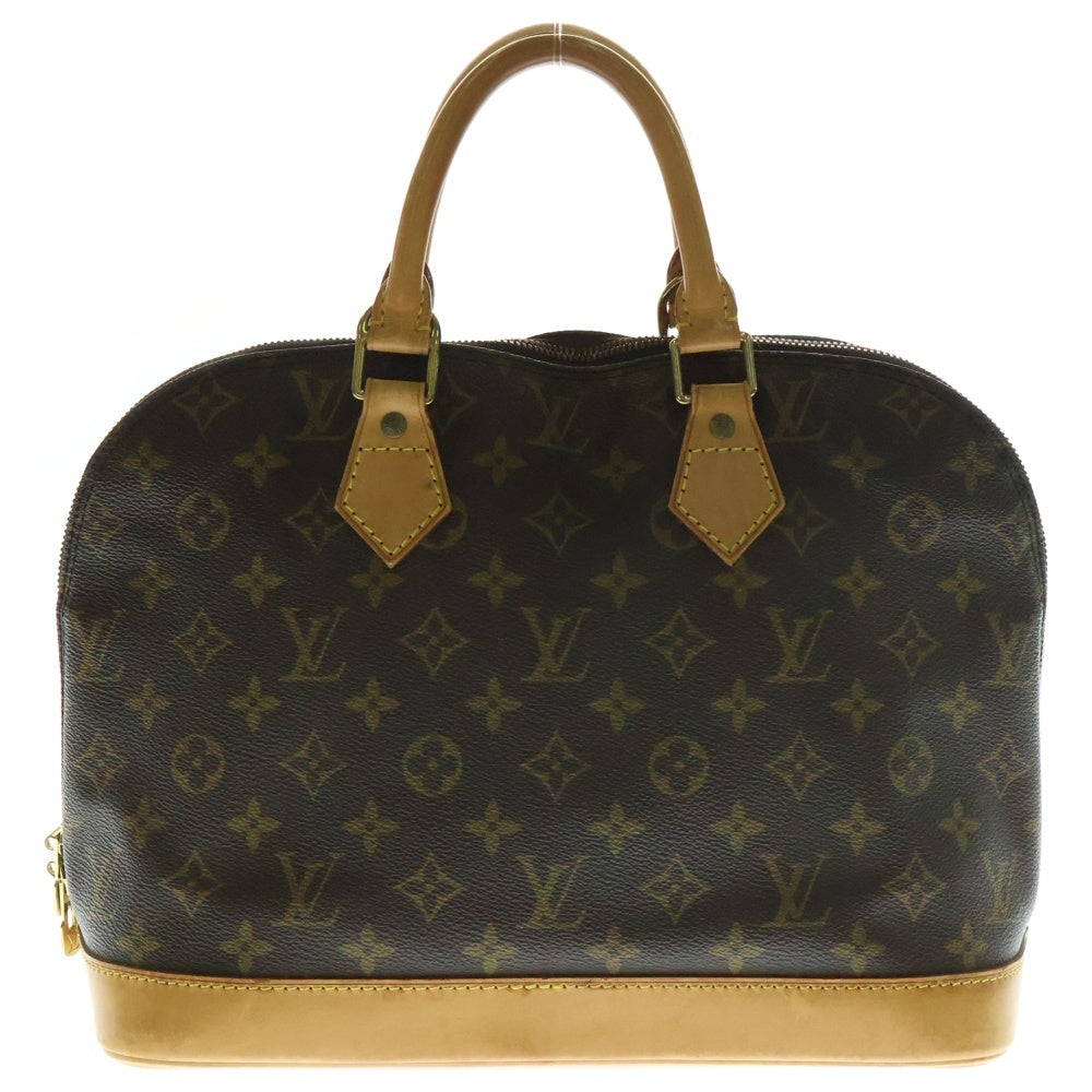 LOUIS VUITTON(ルイヴィトン) アルマPM モノグラム PVC レザー ハンドバッグ ゴールド金具 ブラウン M51130