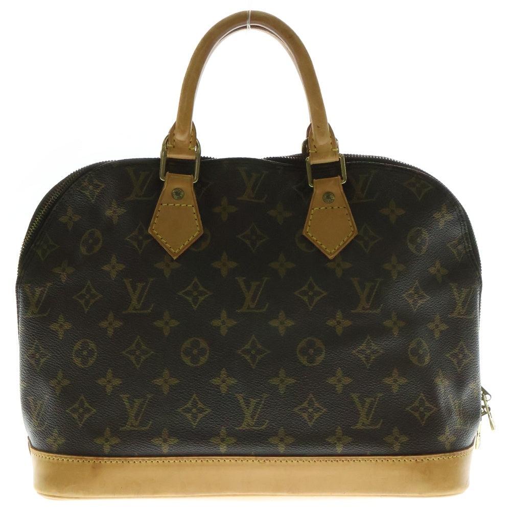 LOUIS VUITTON(ルイヴィトン) アルマPM モノグラム PVC レザー ハンドバッグ ゴールド金具 ブラウン M51130