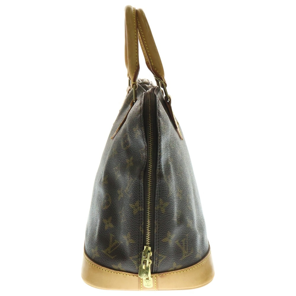 LOUIS VUITTON(ルイヴィトン) アルマPM モノグラム PVC レザー ハンドバッグ ゴールド金具 ブラウン M51130