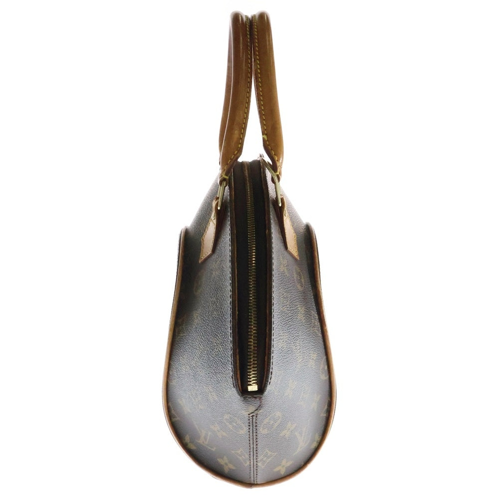 LOUIS VUITTON(ルイヴィトン) モノグラム エリプスPM ハンドバッグ ゴールド金具 レザー×PVC ブラウン M51127