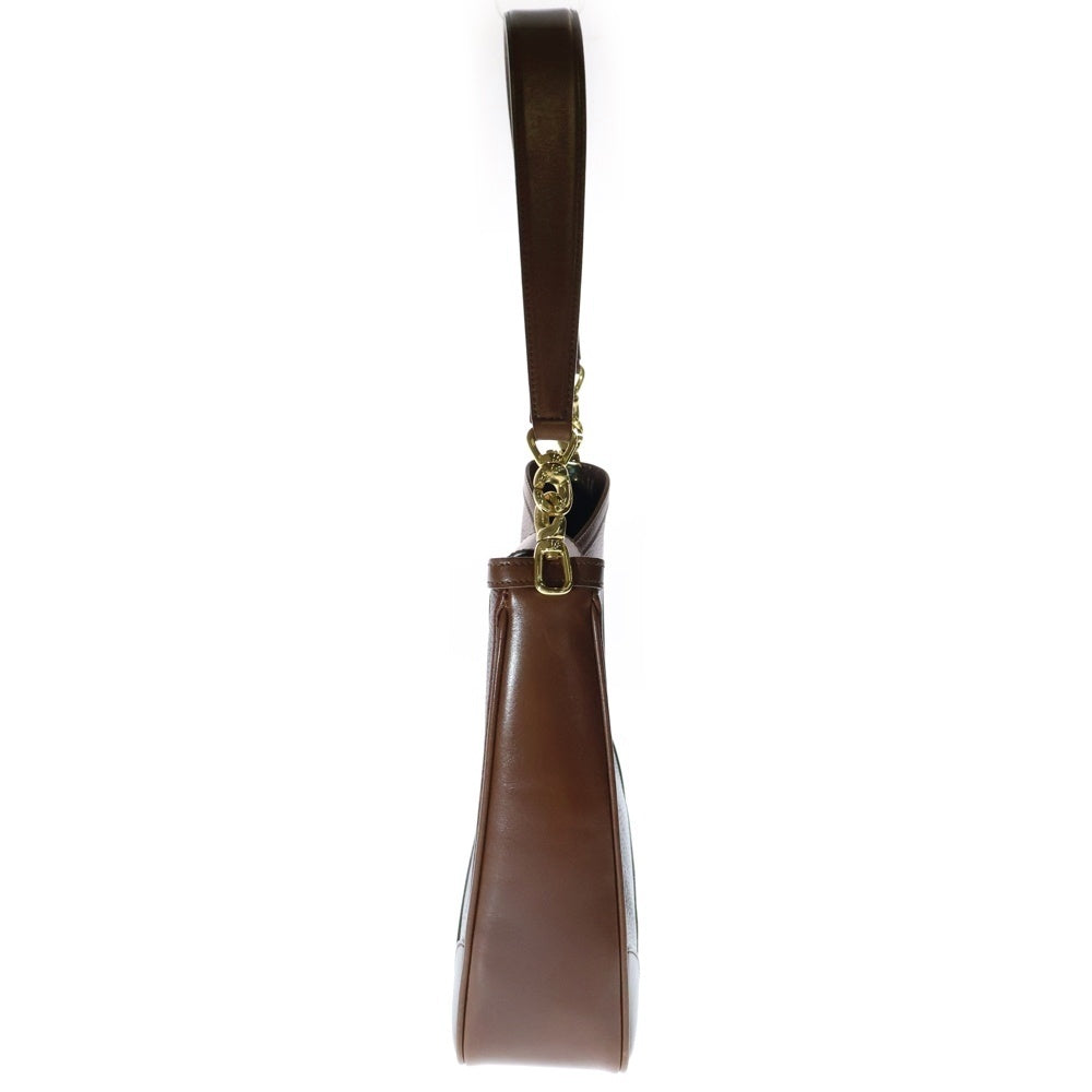 CELINE(セリーヌ) セリーヌ ショルダーバッグ ワンショルダーバッグ ハンドバッグ ゴールド金具 レザー ブラウン