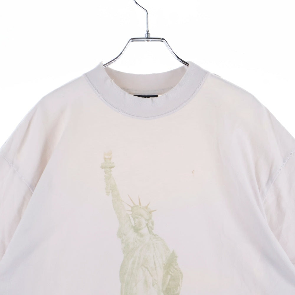 Balenciaga ホワイト Tシャツ 定価7 2万 国内正規品 BALENCIAGA LOGO TAB REGULAR T-SHIRT XSサイズ