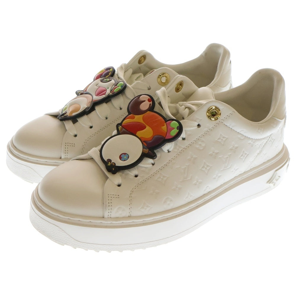 LOUIS VUITTON タイムアウト スニーカー LOUIS VUITTON(ルイヴィトン) タイムアウト モノグラムエンボス