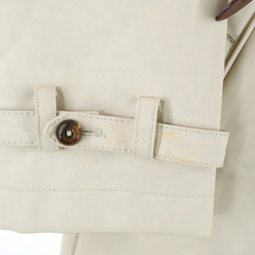 Salvatore Ferragamo(サルヴァトーレ フェラガモ) トレンチコート ベージュ コットン ポリエステル レディース