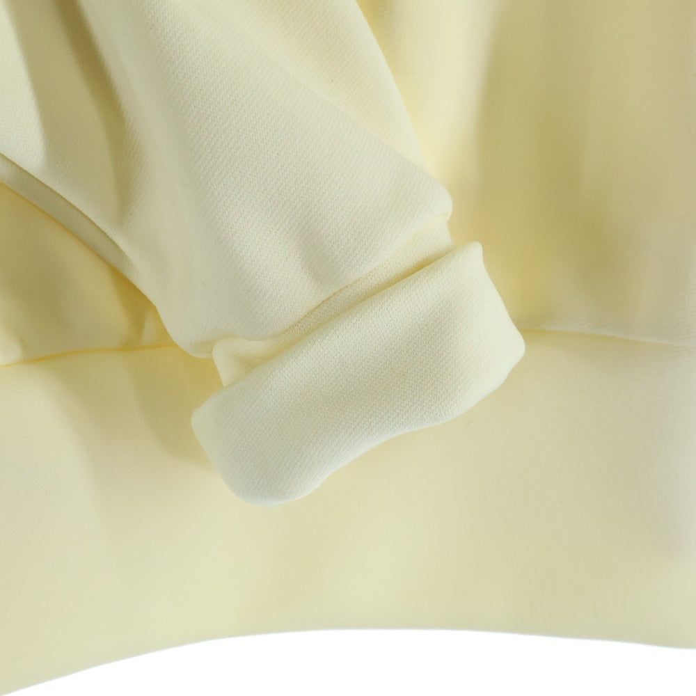 PLAY COMME des GARCONS(プレイコムデギャルソン) AD2021 ハート ワッペンロゴ ジップアップ スウェットパーカー フーディー イエロー AZ-T171