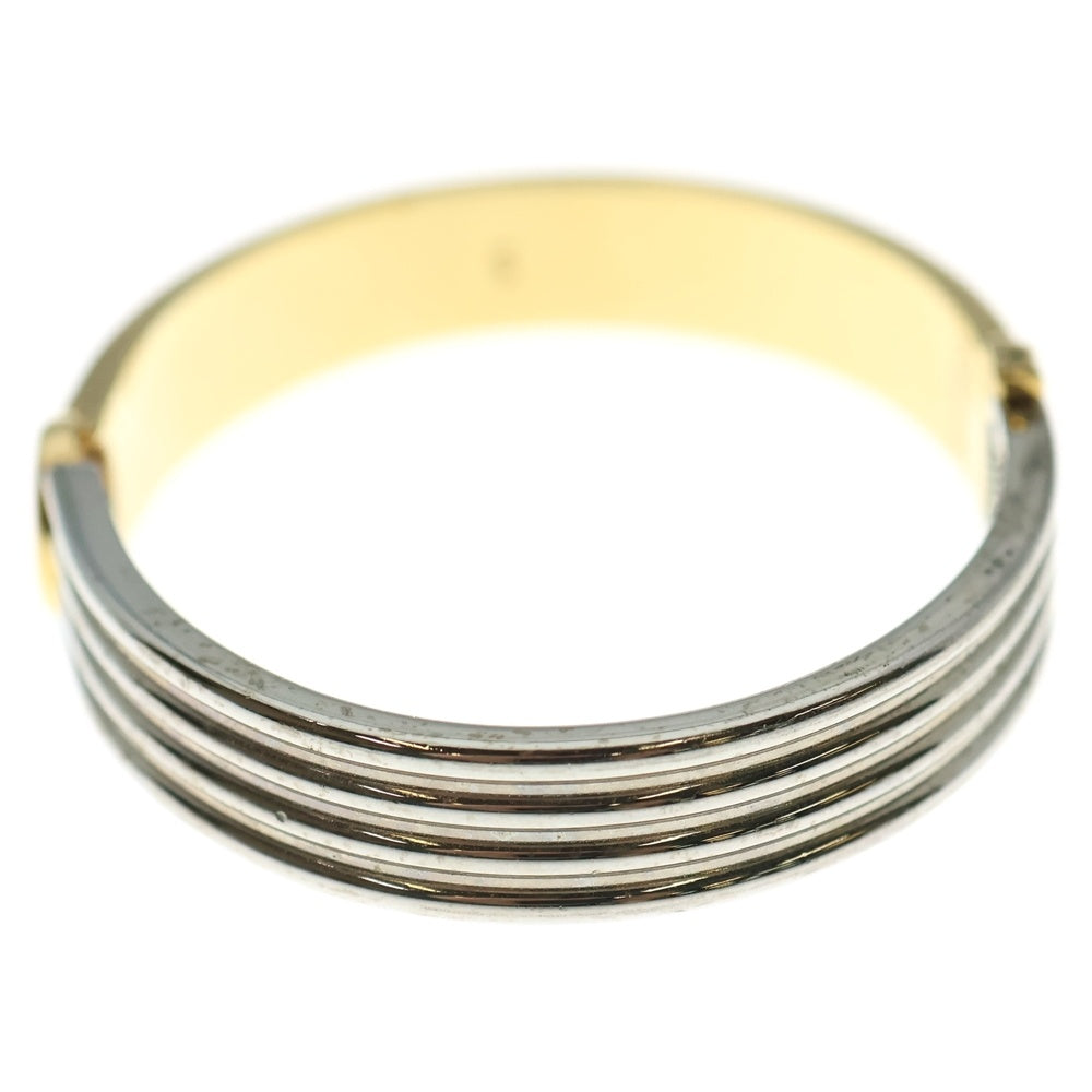 FENDI(フェンディ) バングル ブレスレット S ゴールド×シルバー GP