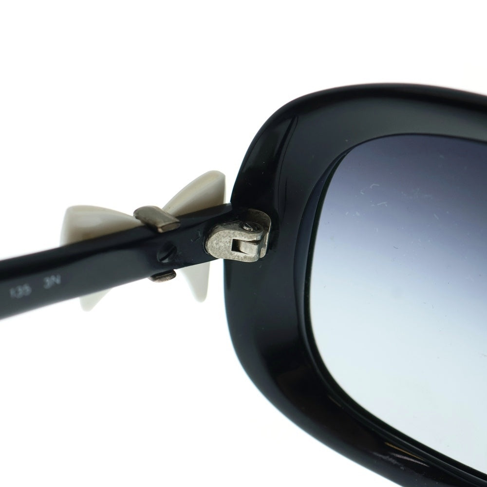 CHANEL(シャネル) ココマーク リボン ウェリントンフレーム カラーレンズ サングラス メガネ 眼鏡 アイウェア ブラック/ホワイト 5170A