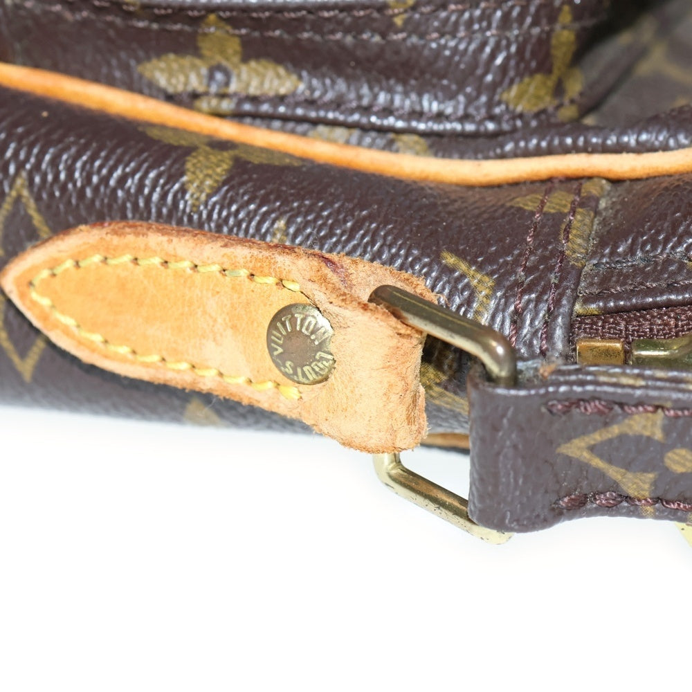 LOUIS VUITTON(ルイヴィトン) モノグラム アマゾン ショルダーバッグ ミニバッグ ブラウン ゴールド金具 レザー×PVC M45236