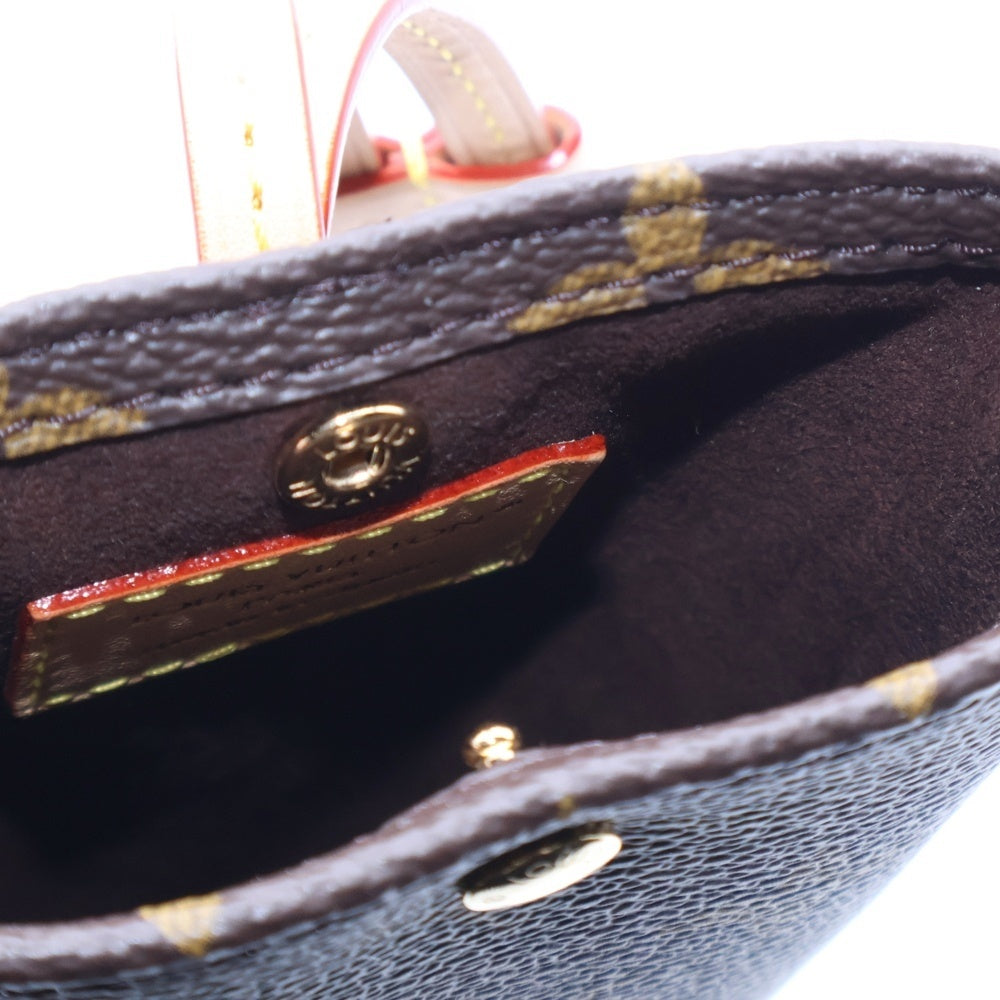 LOUIS VUITTON(ルイヴィトン) サングラス ポーチ モノグラム PVC レザー ネックポーチ ゴールド金具 ブラウン GI1365