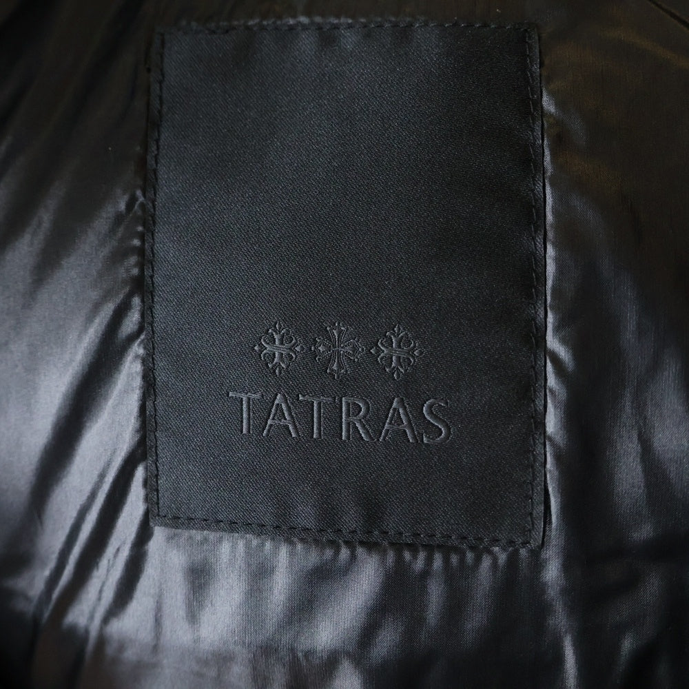 TATRAS(タトラス) SINAMI シナミ フーデッド ジップアップ ダウンジャケット ブラック MTLA23A4183