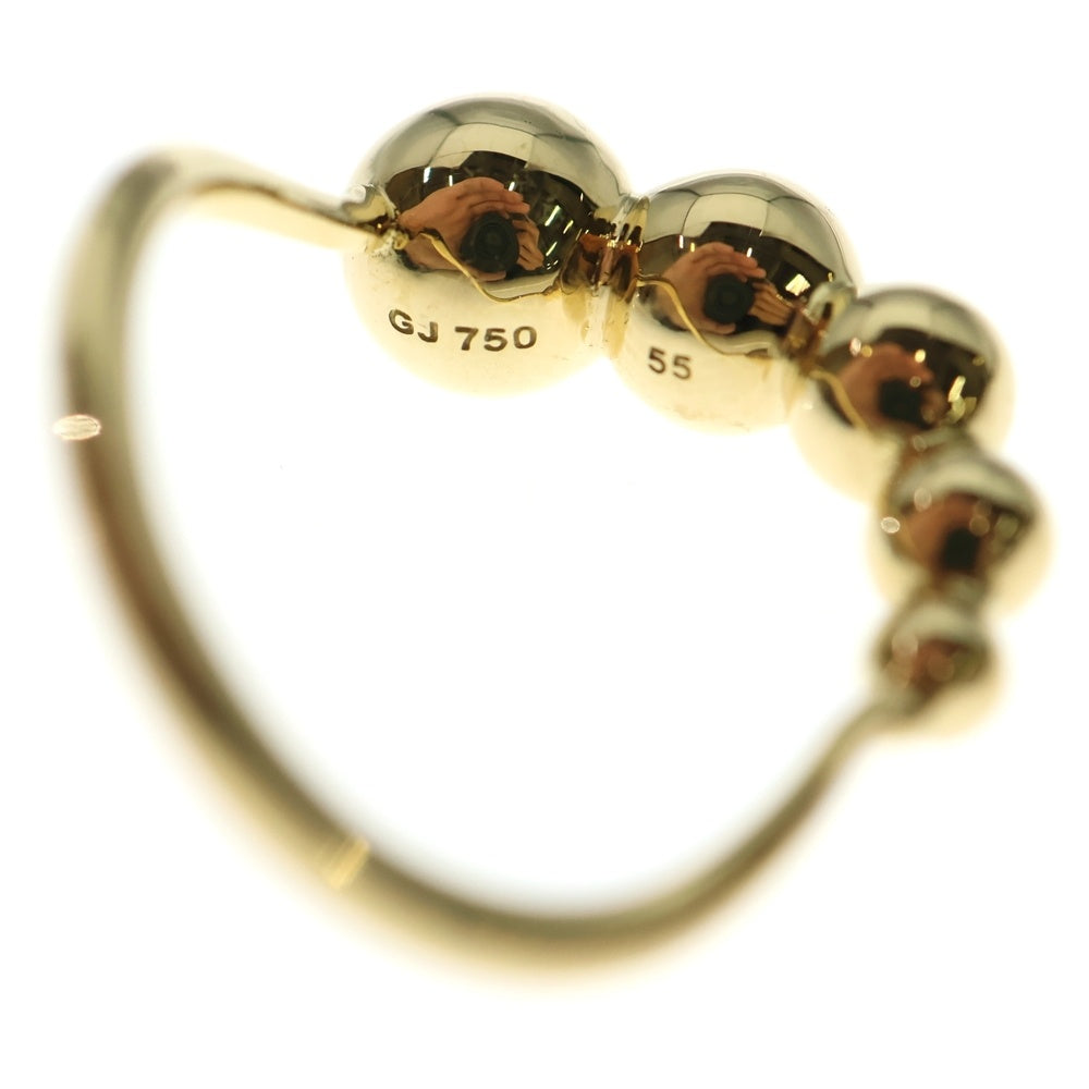 Georg Jensen(ジョージジェンセン) ムーンライトグレープリング 指輪 750 ゴールド