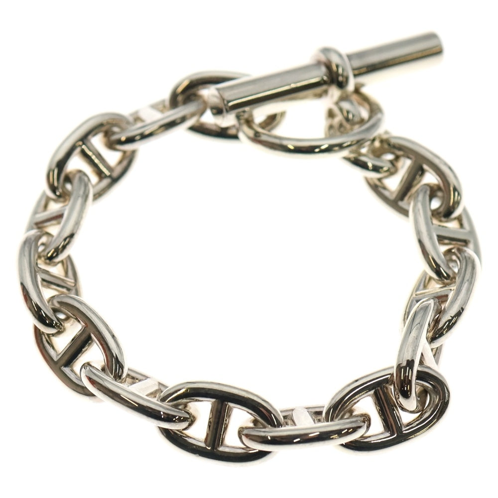 HERMES(エルメス) Chaine d'Ancre MM シェーヌダンクル 14コマ チェーンブレスレット シルバー