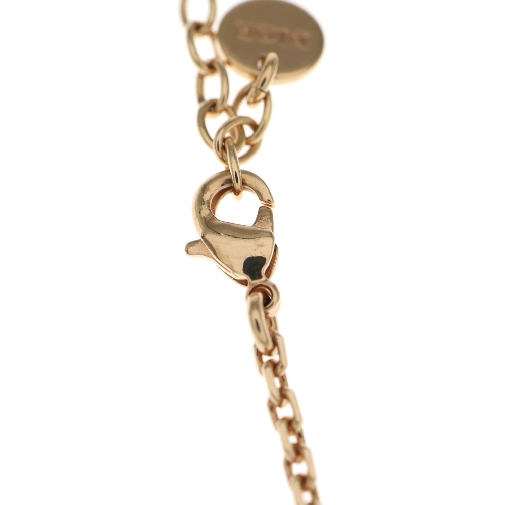 Christian Dior(クリスチャンディオール) Petit CD ロゴ ブレスレット ラインストーン ピンクゴールド GP